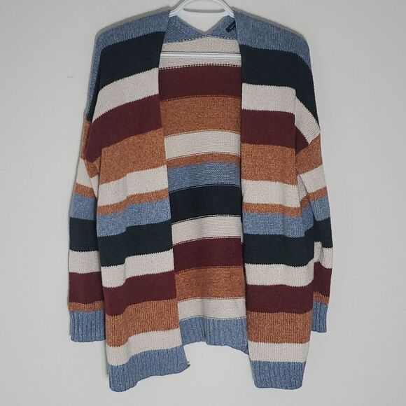 American Eagle medium striped layering cardigan - Picture 1 of 6